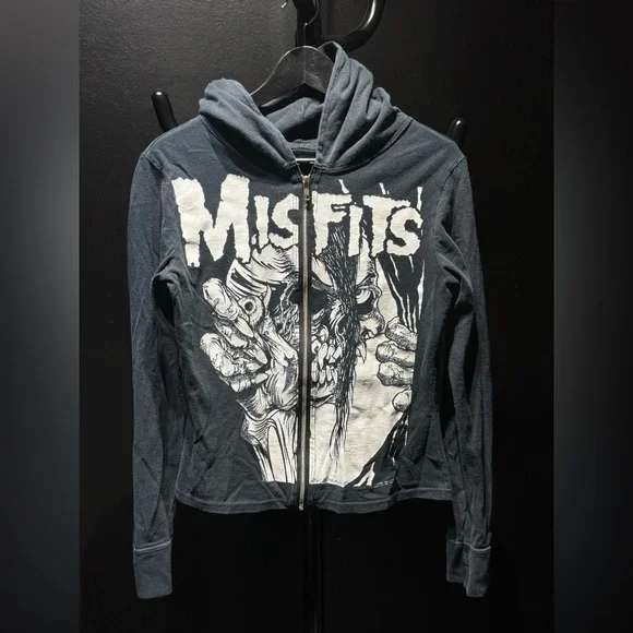 Vintage Misfits Zip-Up Hoodie (2001) - Picture 2 of 7